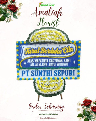 Papan Bunga Duka di Tuhemberua
